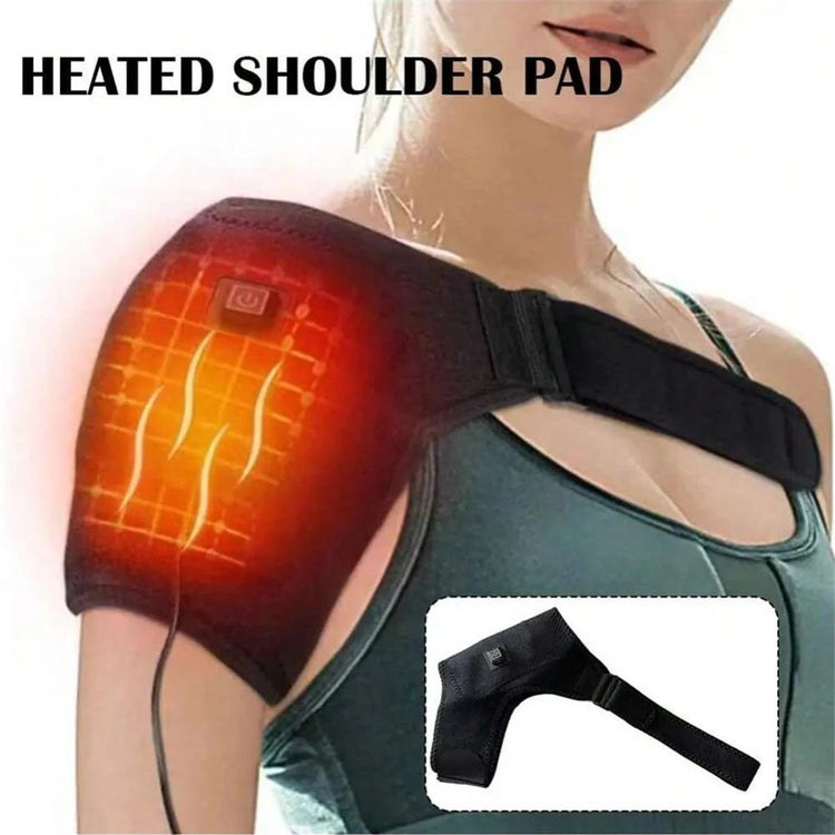 Heated And Vibrating Knee Massage Pad, heated knee massager - knee relaxation and warmth - GBTech