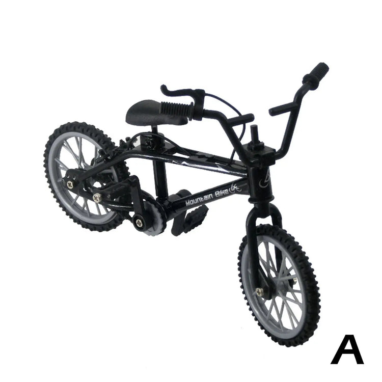 1pcs Retro Alloy Mini Finger BMX Bicycle Assembly Bike Model Toys Gadgets Gift Toys Model Mini Portable Bike For Kid - GBTech