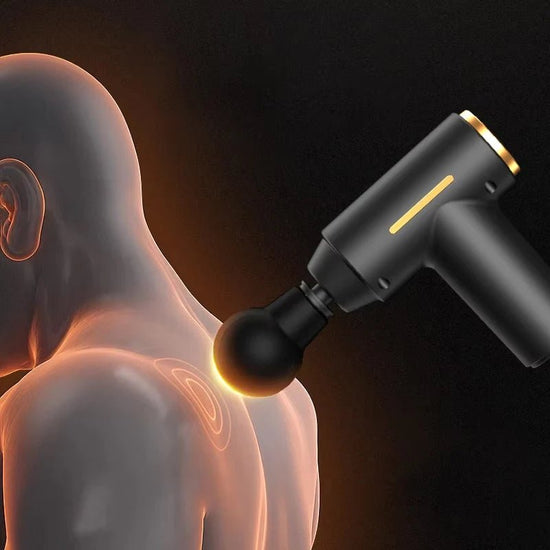 Mini Muscle Massage Gun Protable Body Massager Deep Handheld Percussion Massager For Body Back And Neck Leg Massage Equipment - GBTech