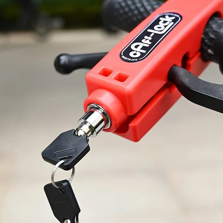 Mini Electric Vehicle Bike Anti - Theft Lock Set - Bicycle Brake Handlebar Grip Cycling Horn Throttle Lock for Scooter Motorcycle - GBTech