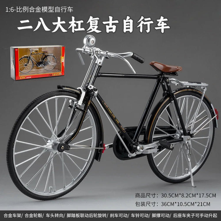 1:6 Mini Retro Fingertip Mountain Bicycle Nostalgic Model Toy Mini Bike Adult Simulation Collection Gifts Toys for children - GBTech