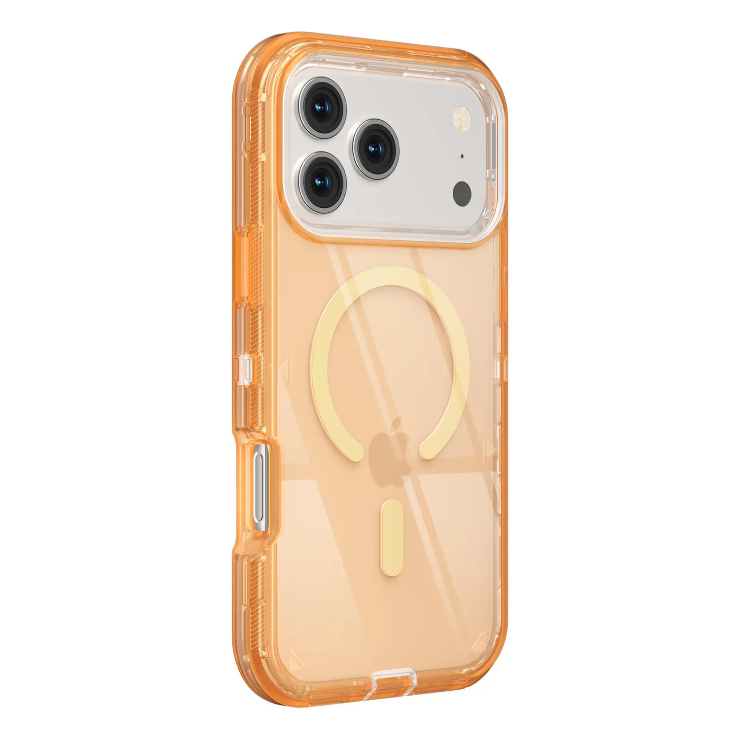 Magsafe Defender Multi-Layer Heavy Duty Shockproof Case for iPhone 17 Pro Max, 16, 15, 14, 13 - Magnetic Transparent Protective Cover
