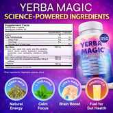 Yerba Magic 2 Pack Bundle: Variety Pack & 5-In-1 Capsules | Yerba Mate, Lion&