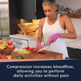 Experience Ultimate Comfort and Relief with Fingerless Arthritis Gloves for Carpal Tunnel and Joint Pain - Perfect Hand Support for Men & Women