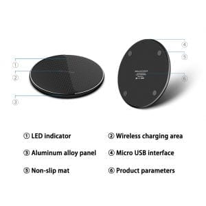 15W Fast Wireless Charger Pad - GBTech