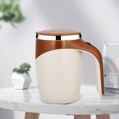 Rechargeable Model Automatic Stirring Cup Coffee Cup High Value Electric Stirring Cup Lazy Milkshake Rotating Magnetic Water Cup - GBTech
