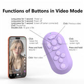 Elevate Your TikTok Experience with the Xring Bluetooth Remote: Effortless Scrolling, Volume Control, and Camera Shutter for iPhone & Android - 2026 Upgraded Version