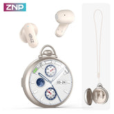 ZNP N03 TWS Bluetooth Earbuds, Bluetooth 6.0, LED Smart Touch Control, Lightweight In-Ear Design, IPX5 Waterproof, Suitable for Gaming, Office Work, Sports, Studying, and Voice Calls, Built-In Microphone