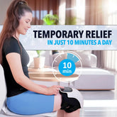 Knee Massager Smart Heat, Red Light Therapy, and Vibration Massage - FSA or HSA Eligible