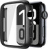 Ultimate 2 Pack Tempered Glass Case for Apple Watch Series 11 & 10 - Premium Black Screen Protector Cover for 46mm iWatch