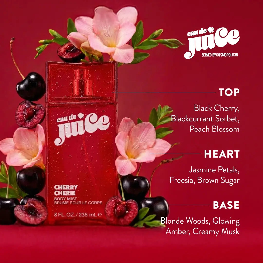 EAU DE JUICE Cherry Cherie Body Mist | 8 Oz / 236Ml