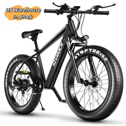 Professional Electric Bike For Adults, 26 X 4.0 Inches Fat Tire Electric Mountain Bicycle, 1000W Motor 48V 15Ah Ebike For Trail Riding, Excursion And Commute, UL And GCC Certified - GBTech
