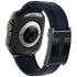 CRAZYGRASS Magnetic Silicone Band Designed for Professional Men All-Day Comfort Fit Simple Premium Strap Soft Durable Watchband Suitable for Smart Watch 44Mm/45Mm/46Mm/49Mm