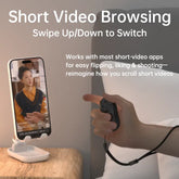 Elevate Your TikTok Experience with the Xring Bluetooth Remote: Effortless Scrolling, Volume Control, and Camera Shutter for iPhone & Android - 2026 Upgraded Version