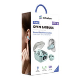 Echelon Echo Open Earbuds - Sound That Resonates Open-Ear Fit for Full Awareness, Secure Open Ear Fit, Music & Calls, 1 Year Warranty