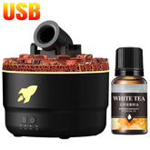 Volcanic Crack Light Cannon Blast Aroma Humidifier Cannons Humidifier Essential Oil Diffuser Aromatherapy Humidifier Diffuser