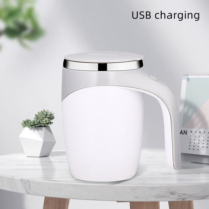 Rechargeable Model Automatic Stirring Cup Coffee Cup High Value Electric Stirring Cup Lazy Milkshake Rotating Magnetic Water Cup - GBTech