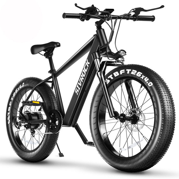 Professional Electric Bike For Adults, 26 X 4.0 Inches Fat Tire Electric Mountain Bicycle, 1000W Motor 48V 15Ah Ebike For Trail Riding, Excursion And Commute, UL And GCC Certified - GBTech