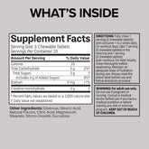 Six Star Creatine Chews Paradise Punch | 3G Pure Creatine Monohydrate per Serving | Compare to Creatine Gummies | Muscle Gain, Strength, Recovery, & Cognitive Health | 75 Chews