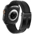 CRAZYGRASS Magnetic Silicone Band Designed for Professional Men All-Day Comfort Fit Simple Premium Strap Soft Durable Watchband Suitable for Smart Watch 44Mm/45Mm/46Mm/49Mm