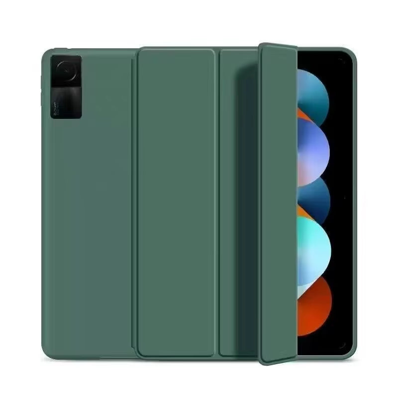For  Mi Pad 8 7 6 Pro 5 11.2 Case Redmi Pad SE 11 10.6 8.7 2 Pro 12.1 Auto Wake up & Sleep Silicone Cover Support Charging