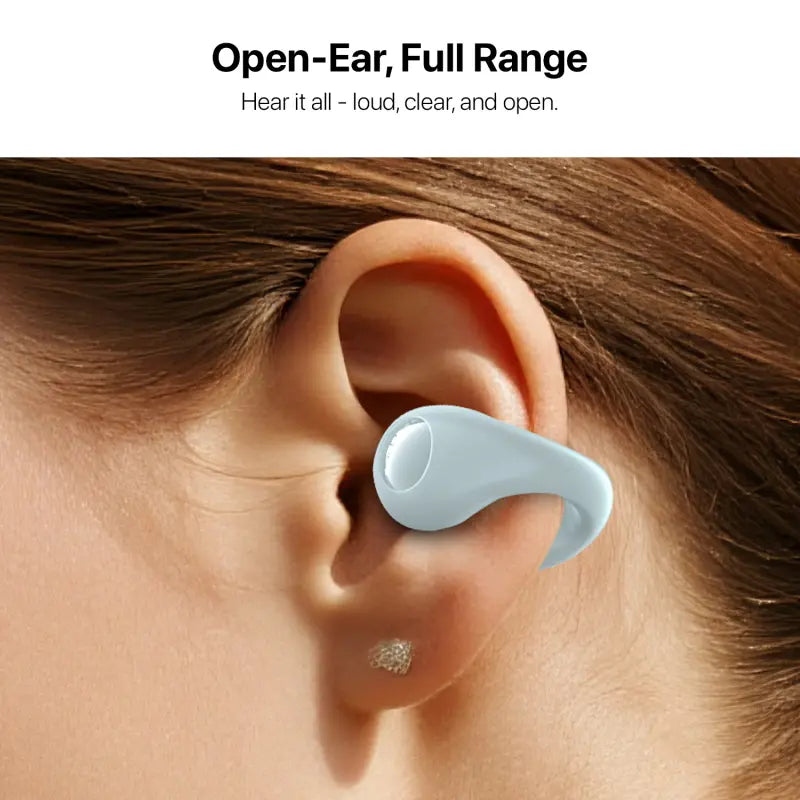 Echelon Echo Open Earbuds - Sound That Resonates Open-Ear Fit for Full Awareness, Secure Open Ear Fit, Music & Calls, 1 Year Warranty
