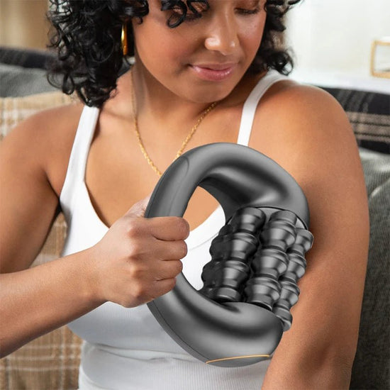 Massage Gun Deep Tissue - 3 Speed Powerful Percussion Muscle Massager, Handheld Vibrating for Full Body Relief Head Shoulder - GBTech