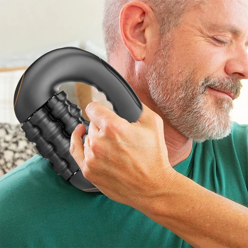 Massage Gun Deep Tissue - 3 Speed Powerful Percussion Muscle Massager, Handheld Vibrating for Full Body Relief Head Shoulder - GBTech