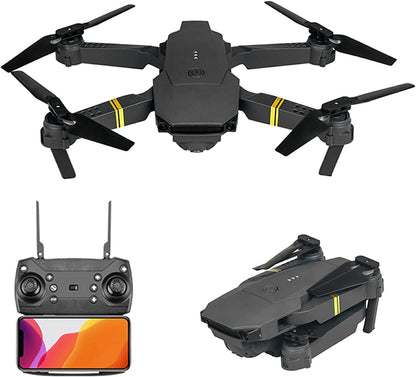 4K HD Dual Camera RC FPV WiFi Portable Wide Angle Foldable Quadcopter Drone - GBTech