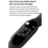 M5 Smart Watch for Men and Women, Heart Rate Monitor, Blood Pressure, Fitness Tracker Smartwatch Band 5, Sport Watch - GBTech