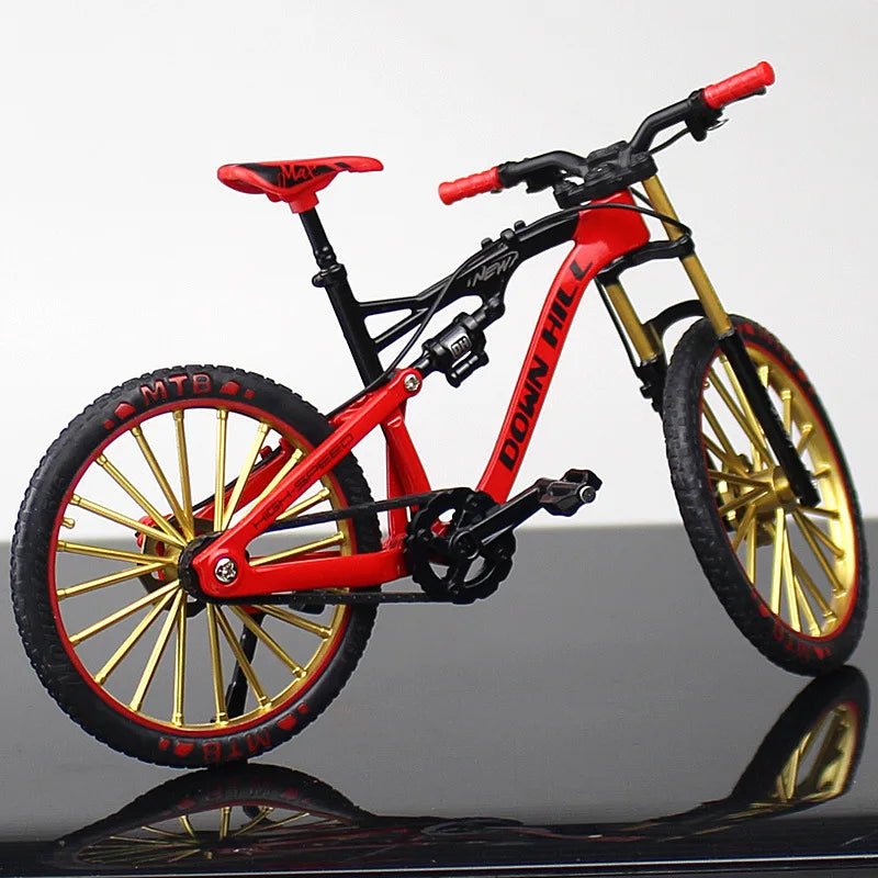 New mini 1:10 Alloy Model Bicycle Diecast Metal Finger Mountain bike Racing Simulation Adult Collection Gifts Toys for children - GBTech