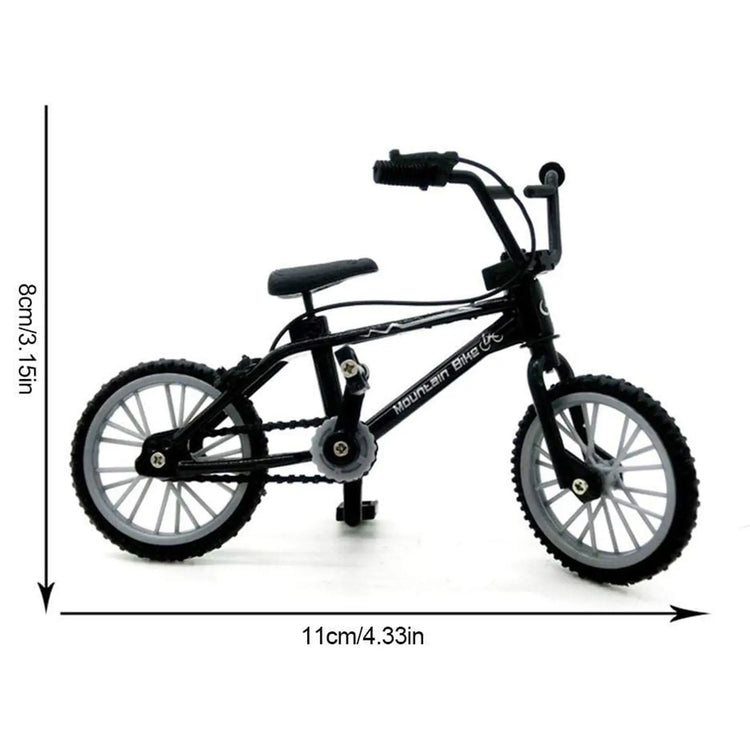 1pcs Retro Alloy Mini Finger BMX Bicycle Assembly Bike Model Toys Gadgets Gift Toys Model Mini Portable Bike For Kid - GBTech