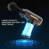 Mini Muscle Massage Gun Protable Body Massager Deep Handheld Percussion Massager For Body Back And Neck Leg Massage Equipment - GBTech