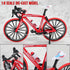 Mini 1:8 New Model Alloy Bicycle Diecast Finger Mountain Simulation Metal Bend Road Bike Collection Gifts Toys for children - GBTech
