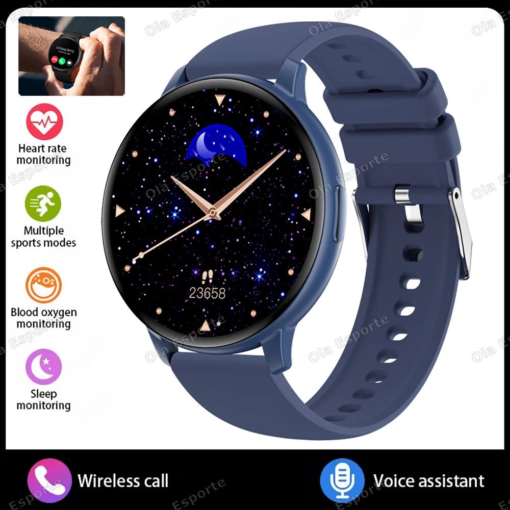 New Smart Watch 2025 Women Men Lady Gift Sports Fitness Watches Heart Rate Monitor BT Call Waterproof Smartwatch For Android IOS - GBTech