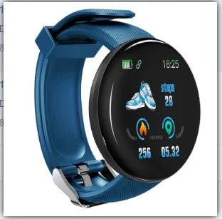D18 Smart Watch - Heart Rate Monitor Fitness Digital Watch for Men & Women - GBTech