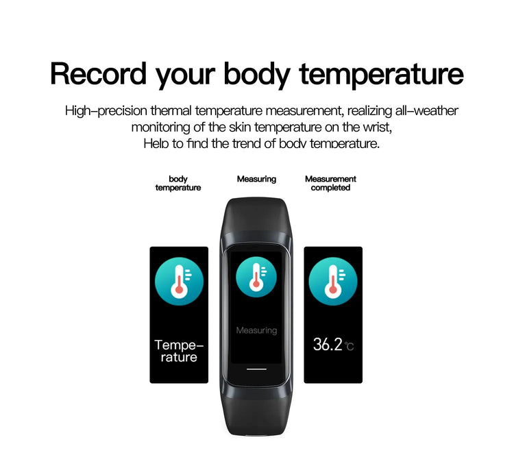 LIGE Amoled Smart Watch Men 2023 Smart Band Women Heart Rate Blood Smartwartch Waterproof Smart Bracelet Sport Fitness Tracker - GBTech