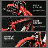 Mini 1:8 New Model Alloy Bicycle Diecast Finger Mountain Simulation Metal Bend Road Bike Collection Gifts Toys for children - GBTech
