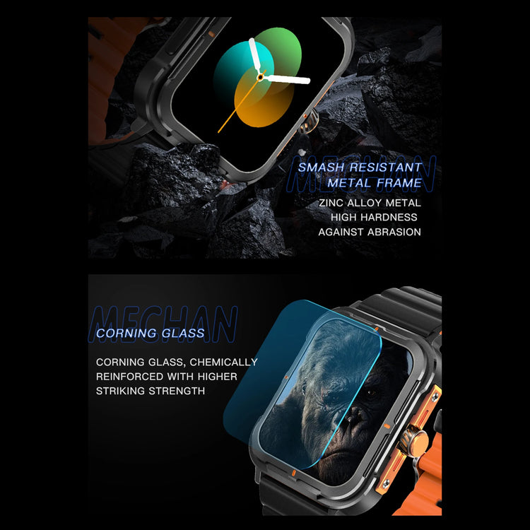 D09 Smart Bracelet Sports Watch 1.83 - Inch IPS Full Touch Screen Fitness Tracker IP67 Waterproof Blood Oxygen/Sleep/Heart Rate - GBTech