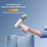 Portable AI Fascial Massage Gun Electric Percussion Massager Body Relaxation With 4 Replaceable Massage Head LED Night Light - GBTech