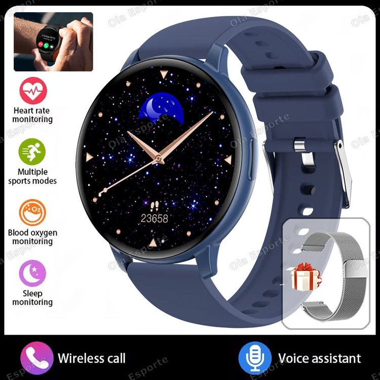 New Smart Watch 2025 Women Men Lady Gift Sports Fitness Watches Heart Rate Monitor BT Call Waterproof Smartwatch For Android IOS - GBTech