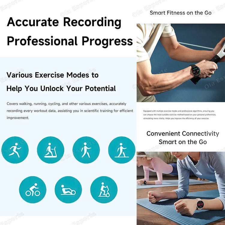 New Smart Watch 2025 Women Men Lady Gift Sports Fitness Watches Heart Rate Monitor BT Call Waterproof Smartwatch For Android IOS - GBTech