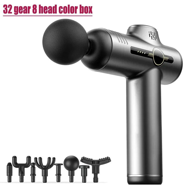 Professional - Grade Percussion Massage Gun - Deep Tissue Muscle Relaxation Back & Body Deep Tissue Relaxation - GBTech