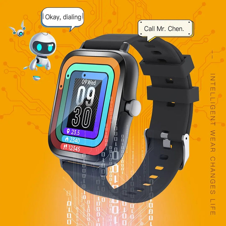 Sport Smart Watch Fitness Clock Health Monitor Waterproof Smartwatch Bluetooth Call Watches for Men Women IOS Xiaomi Huawei 2025 - GBTech