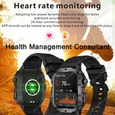2025 New Military Smart Watch Men IP68 5ATM Outdoor Sports Fitness Tracker Health Monitoring 1.81Inch Bluetooth Calls Smartwatch - GBTech