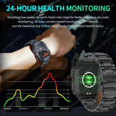 2025 New Military Smart Watch Men IP68 5ATM Outdoor Sports Fitness Tracker Health Monitoring 1.81Inch Bluetooth Calls Smartwatch - GBTech