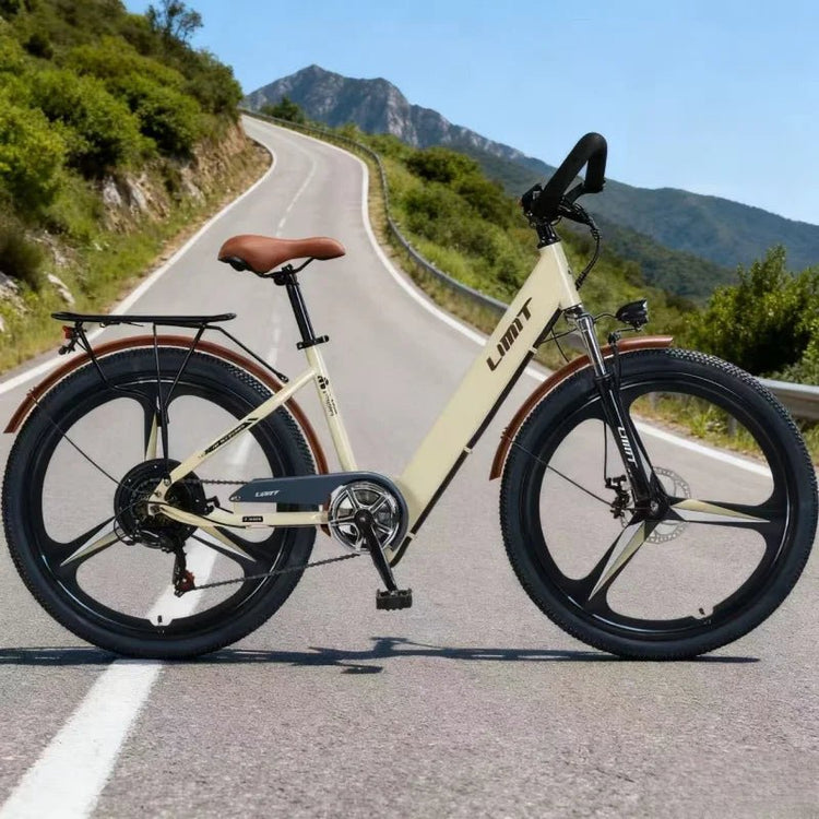 New fashionable E - bike, 26 - inch urban commuter electric bicycle for adults, 400W brushless motor, 48V20AH battery electric moped - GBTech