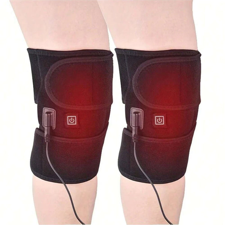 Heated And Vibrating Knee Massage Pad, heated knee massager - knee relaxation and warmth - GBTech