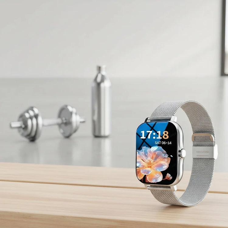 2025 Smart Fitness Watch - Wireless Calls, Alerts, 50 Sports Modes, HR/SpO2 Tracking for Men/Women (iOS/Android) - GBTech