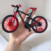 1:10 Mini Alloy Bicycle Diecast Model Finger Mountain Miniature Metal Bike Racing Toy Simulation Collection Toys for boys - GBTech